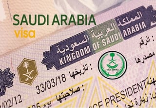 Requisitos de visa de Riad para extranjeros
